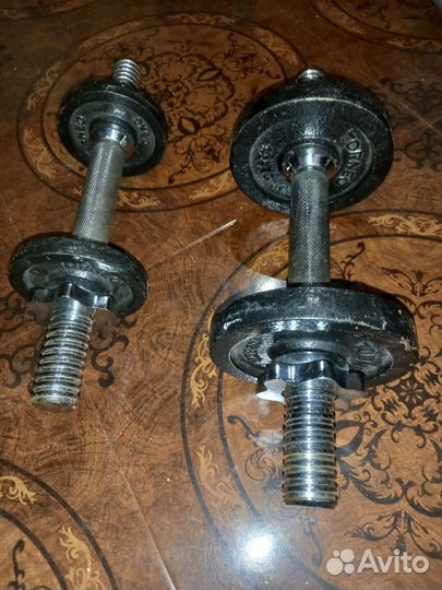 Гантели разборные