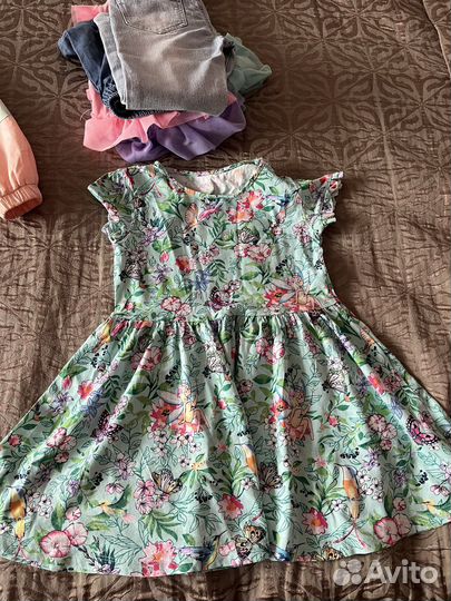 Вещи для девочки пакетом 110-116