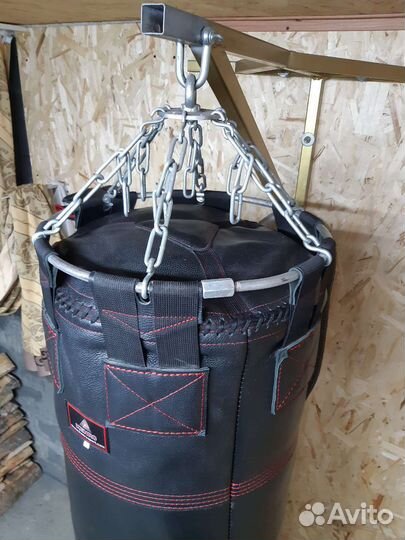 Боксерский мешок кожаный, XL