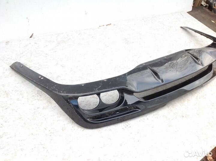 Юбка заднего бампера Kia Stinger I (2017—2021)