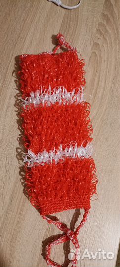 Мочалки ручной вязки