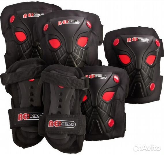 Набор детской защитной экипировки reaction