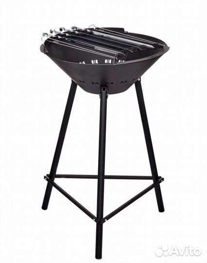 Гриль-очаг DIO rocket cast (Чугунная поверхность)