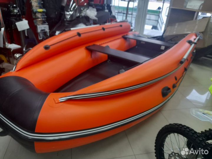 Лодка пвх Sibriver Абакан 380 Jet тоннельная