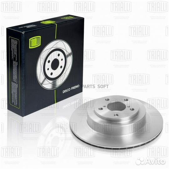 Trialli DF220106 Диск тормозной subaru legacy 03