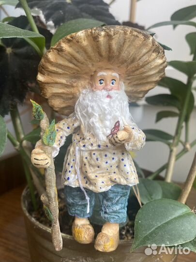 Ватные елочные игрушки