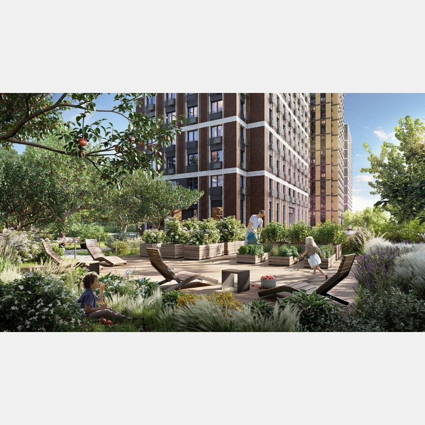 1-к. квартира, 42,3 м², 22/23 эт.