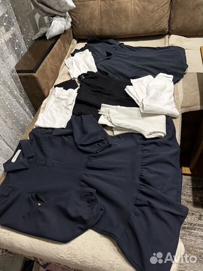 Вещи пакетом для девочки 128-146