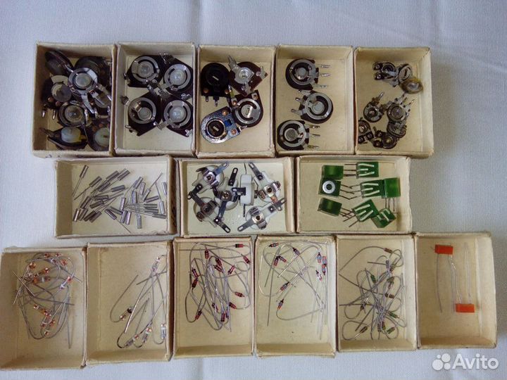 Радиодетали разные Новые и Б/у Паяные СССР