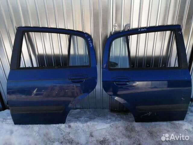 Дверь Задняя Левая Хендай Гетц