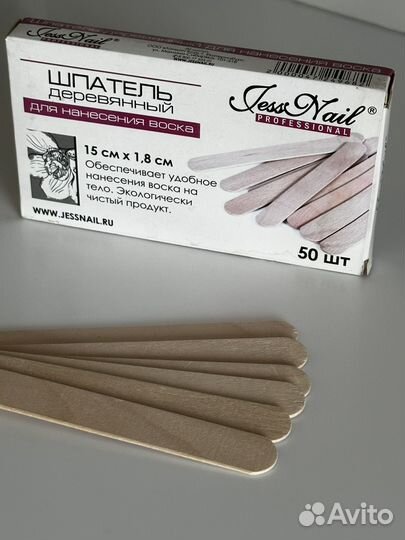 Шпатель для депиляции деревянный