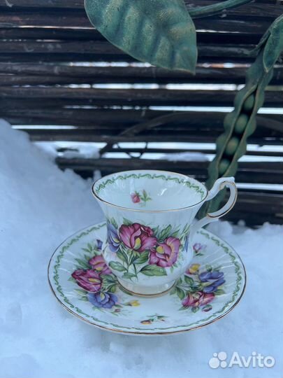 Винтажная чайная пара