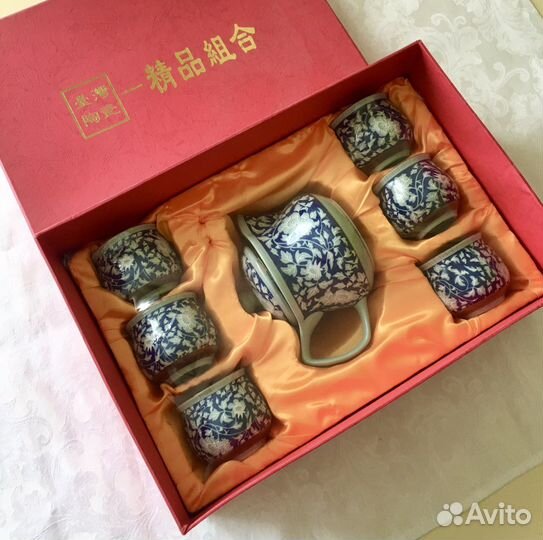 Набор для зеленого чая. Подарок на 8 марта