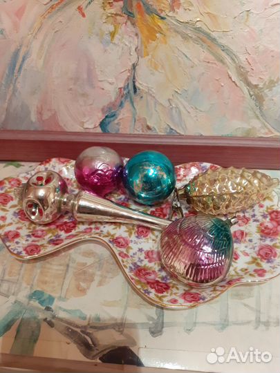 Елочные игрушки СССР