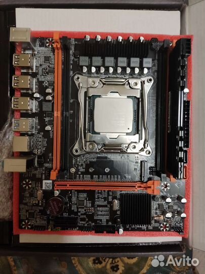 Игровой набор 10 ядер + мат плата + 16 Гб ddr4