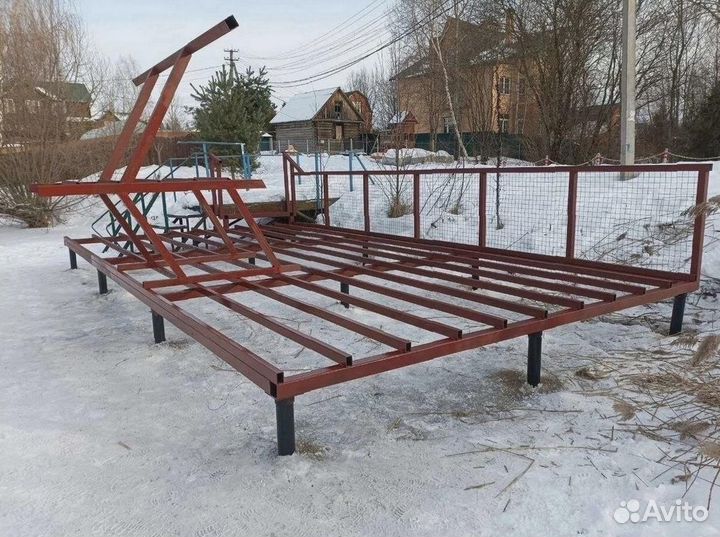 Винтовой фундамент