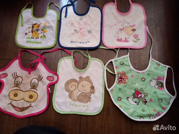 Слюнявчики, нагрудники