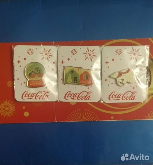 Значки кока-колы