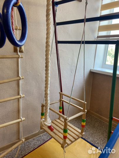 Детский спортивный комплекс Веселый малыш next