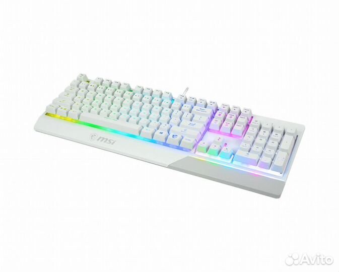 Клавиатура проводная MSI Vigor GK30 White
