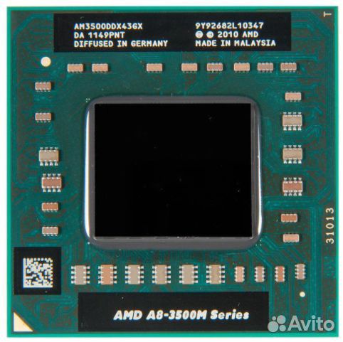 Процессор для ноутбука AMD A8-3500M