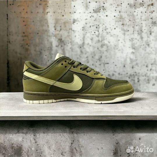 Кроссовки Nike SB Dunk Low Oil Green