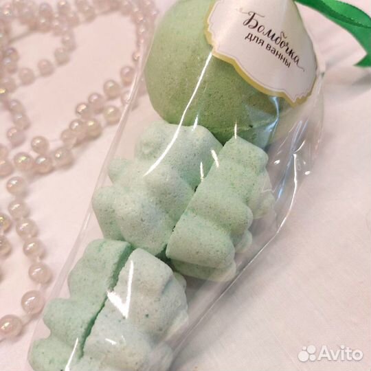 Бомбочки для ванны с эфирным маслом 