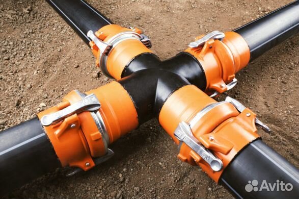 Брс для пнд пэ трубы 50 мм (мама) для полива полей