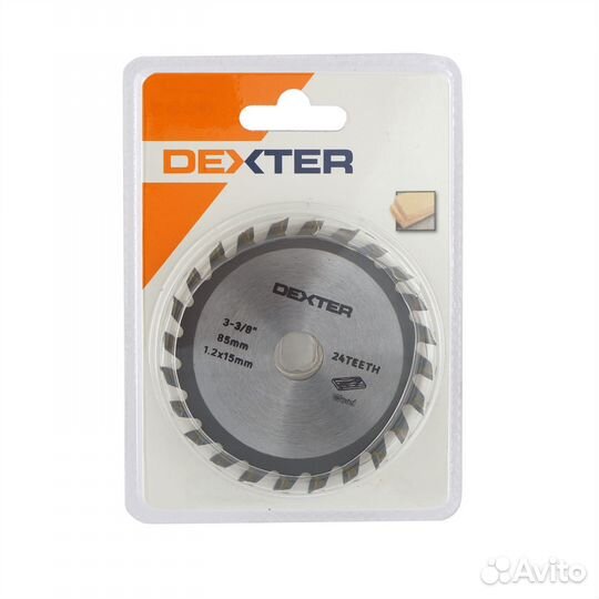 Диск по дереву 85x15 мм 24 зуба