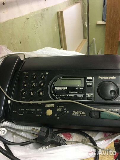 Телефон факс panasonic