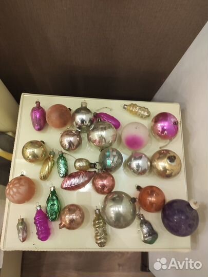 Елочные игрушки СССР