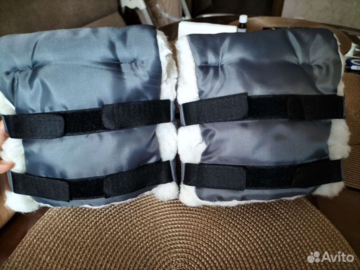 Муфта-варежки на коляску