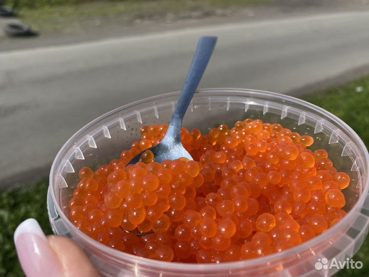 Красная икра горбуша