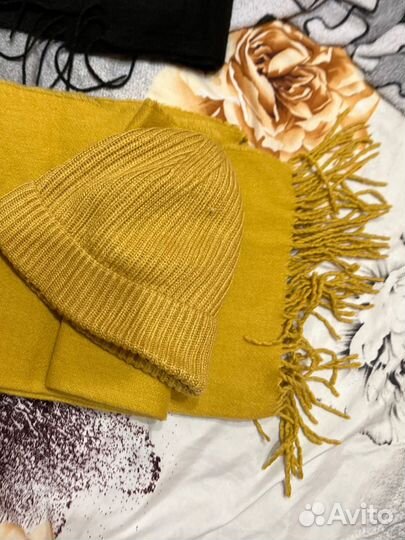 Шарф и шапка cropp