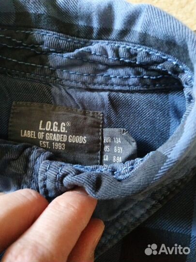 Рубашка из хлопка H&M