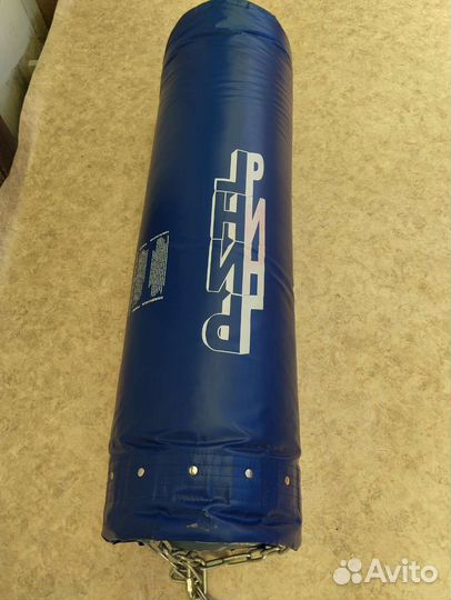 Боксерский мешок кожаный