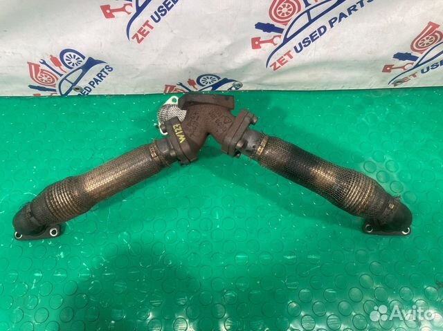 Коллектор выпускной Volkswagen Touareg 7L6 7L7 7LA