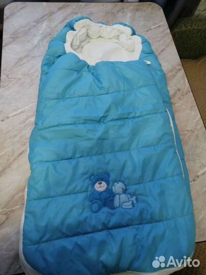 Зимний конверт одеяло в коляску