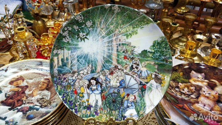 Тарелка майский рассвет Wedgwood Англия