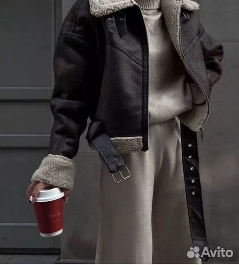 Дубленка женская 42 44