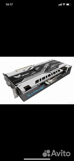 Видеокарта RX570 Sapfire Nitro+ 4гб