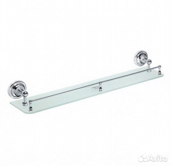 Полка стеклянная 60 см Bemeta Retro 144302262