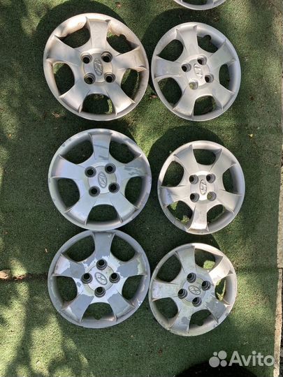 Колпаки оригинальные r13 hyundai accent