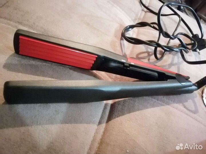 Утюжок для волос гофре