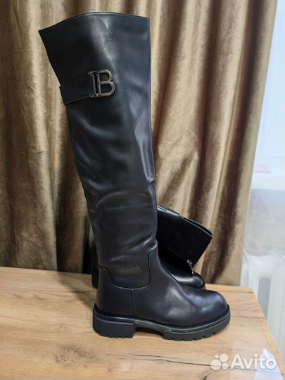 Ботфорты нат.кожа 36,37