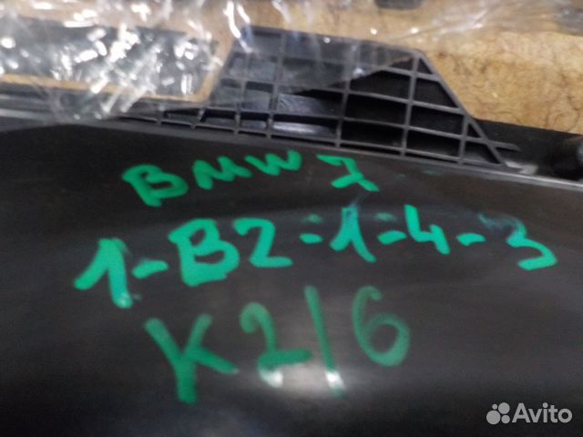 Обшивка двери передней правой на BMW 7