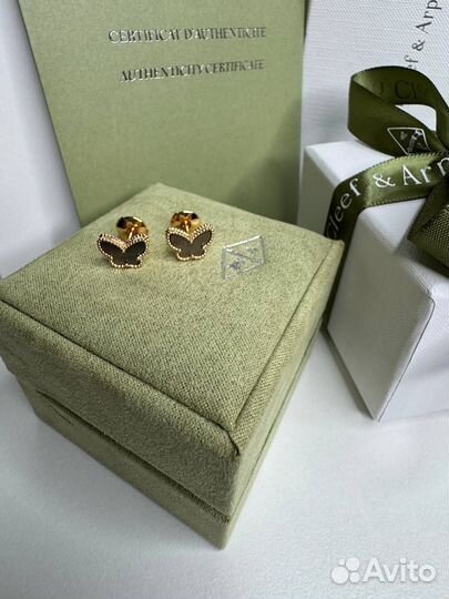 Серьги Van Cleef