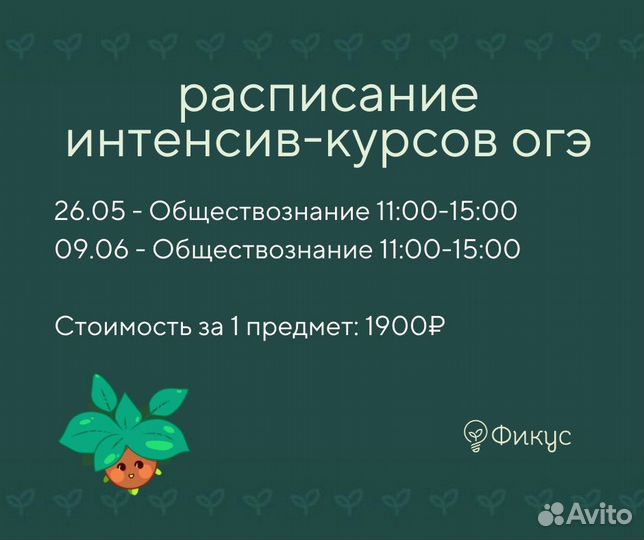 Интенсивы ЕГЭ ОГЭ повторение перед экзаменом