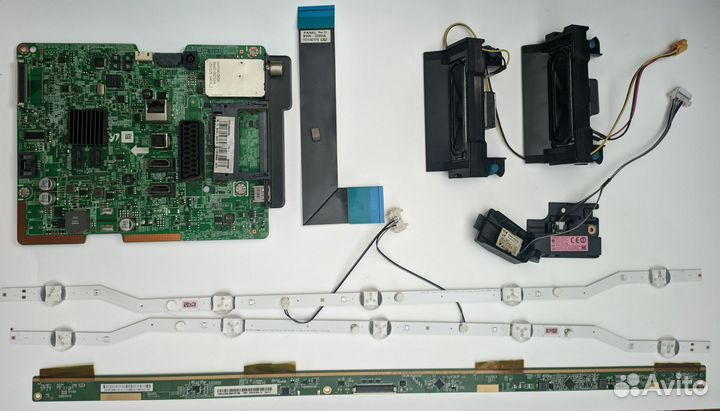 Запчасти с разбитых тв