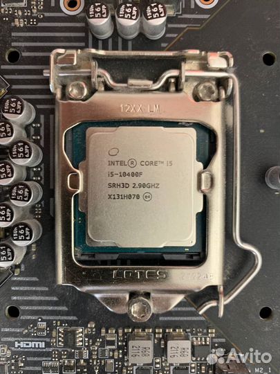 Процессор Intel Core i5 10400f + MSI B560M-A Pro